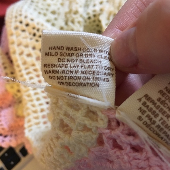 SOLD✨Free People Crochet Vest - Picture 8 of 8